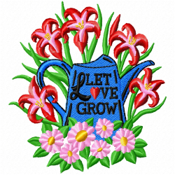 Flowers Embroidery Design 3